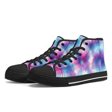 Load image into Gallery viewer, Ti Amo I love you - Exclusive Brand - High-Top Canvas Shoes - Black Soles - Sizes 5-12
