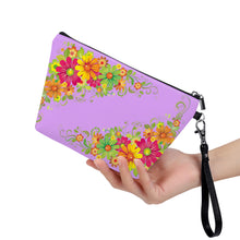 Load image into Gallery viewer, Ti Amo I love you - Exclusive Brand - Perfume - Multicolor Floral - Sling Cosmetic Bag
