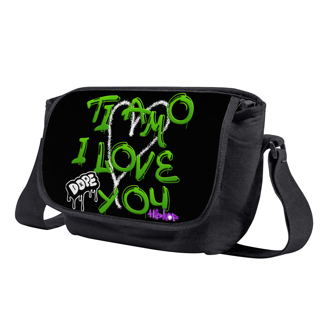 Ti Amo I love you - Exclusive Brand - Hip Hop Logo -  Messenger Bags