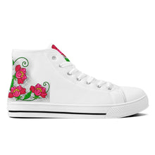 Load image into Gallery viewer, Ti Amo I love you - Exclusive Brand - High-Top Canvas Shoes - White Soles
