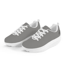 Load image into Gallery viewer, Ti Amo I love you - Exclusive Brand  -  Natural Gray - Womens Mesh Heightening Shake Wedge Platform Shoes
