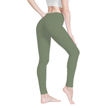 Load image into Gallery viewer, Ti Amo I love you - Exclusive Brand  - Mossy Statue - Yoga Leggings - Sizes XS-3XL
