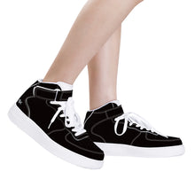 Load image into Gallery viewer, Ti Amo I love you - Exclusive Brand - Asphalt - High Top Unisex Sneakers
