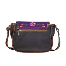 Load image into Gallery viewer, Ti Amo I love you - Exclusive Brand - Eminence  2 - Floral Bouquet - Saddle Bag
