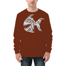 Load image into Gallery viewer, Ti Amo I love you - Exclusive Brand - Peanut - Angry Fish - Men&#39;s Sweatshirt
