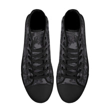 Load image into Gallery viewer, Ti Amo I love you - Exclusive Brand - High-Top Canvas Shoes - Black Soles
