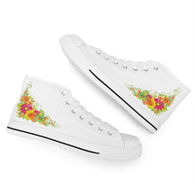 Load image into Gallery viewer, Ti Amo I love you - Exclusive Brand  - High-Top Canvas Shoes - White Soles
