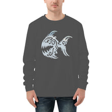 Load image into Gallery viewer, Ti Amo I love you - Davy&#39;s Grey - Angry Fish - Men&#39;s Sweatshirt
