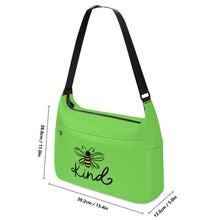 Load image into Gallery viewer, Ti Amo I love you - Exclusive Brand - Pastel Green - Bee Kind - Journey Computer Shoulder Bag
