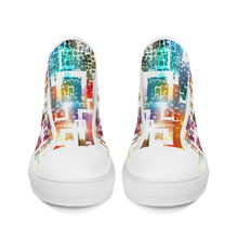 Load image into Gallery viewer, Ti Amo I love you  - Exclusive Brand  - High-Top Canvas Shoes - White Soles
