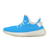 Load image into Gallery viewer, Ti Amo I love you - Exclusive Brand  - Medium Cyan Blue -  Love Sign - Breathable Mesh Knit Sneaker - White Soles - Ti Amo I love you
