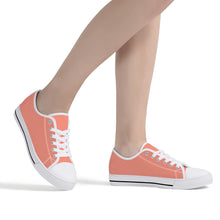 Load image into Gallery viewer, Ti Amo I love you - Exclusive Brand - Low-Top Canvas Shoes - White Soles
