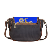 Load image into Gallery viewer, Ti Amo I love you - Exclusive Brand  - Blue Blue Eyes - Octopus - Saddle Bag
