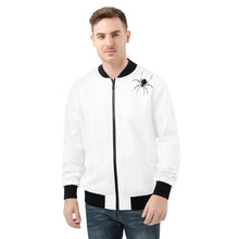 Load image into Gallery viewer, Ti Amo I love you - Exclusive Brand - White - Spider - Men&#39;s Bomber Jacket
