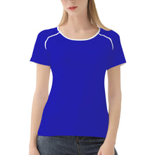 Load image into Gallery viewer, Ti Amo I love you - Exclusive Brand - Royal Blue  - Women&#39;s  T shirt - Sizes XS-2XL
