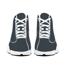 Load image into Gallery viewer, Ti Amo I love you - Exclusive Brand  - Arsenic -Mens / Womens - Unisex  Basketball Shoes - White Laces
