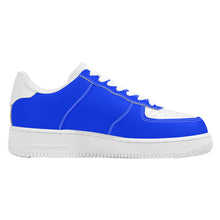 Load image into Gallery viewer, Ti Amo I love you - Exclusive Brand - Blue Blue Eyes - Low Top Unisex Sneakers -  Sizes: Big Kids 4.5-7 / Mens 4.5-14.5 / Womens 5.5-14
