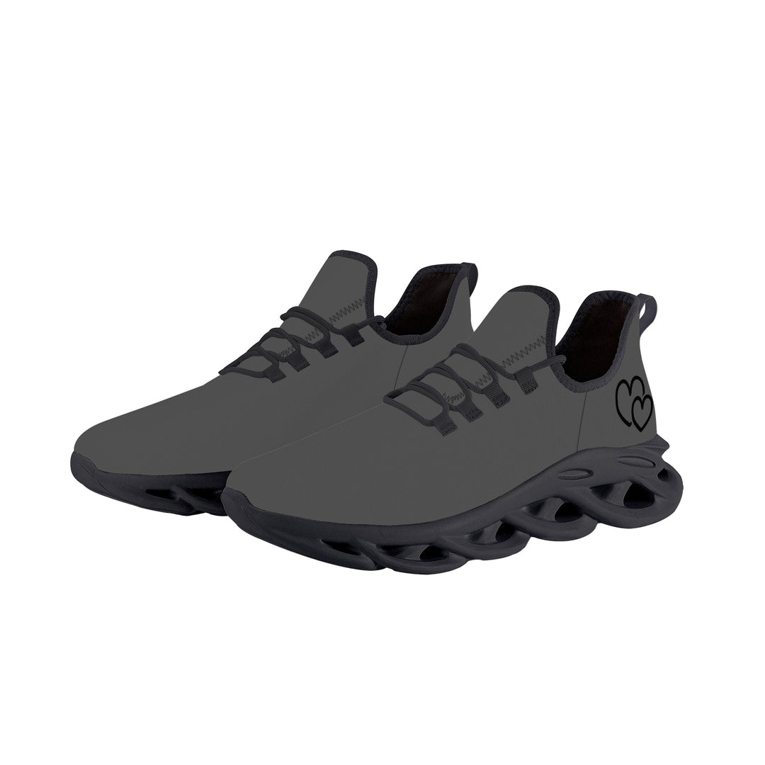 Ti Amo I love you  - Exclusive Brand  - Davy's Grey - Flex Control Sneakers - Black Soles