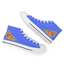 Load image into Gallery viewer, Ti Amo I love you - Exclusive Brand  - High-Top Canvas Shoes - White Soles
