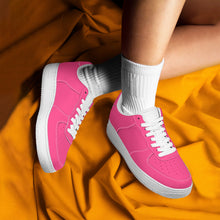 Load image into Gallery viewer, Ti Amo I love you - Exclusive Brand - Violet Red - Low Top Unisex Sneakers
