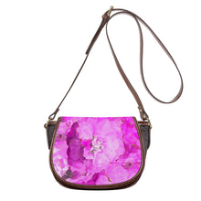 Load image into Gallery viewer, Ti Amo I love you - Exclusive Brand  - Cerise Rose - Saddle Bag
