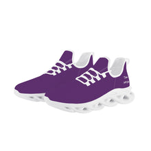 Load image into Gallery viewer, Ti Amo I love you - Exclusive Brand  - Purple - Mens / Womens - Flex Control Sneakers- White Soles
