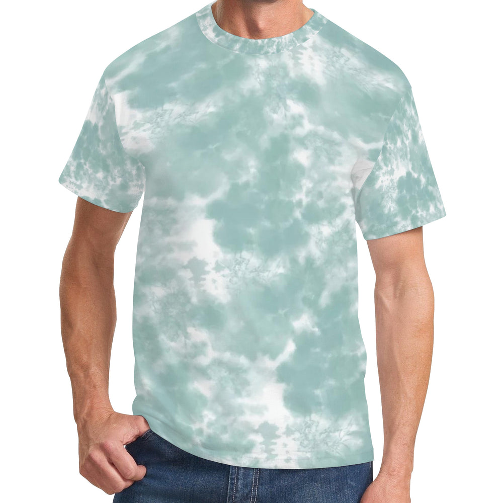 Ti Amo I love you - Exclusive Brand - Shadow Green Tie-Dye- Mens T-Shirts - Sizes XS-4XL