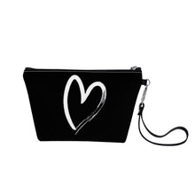 Load image into Gallery viewer, Ti Amo I love you - Exclusive Brand  - Black - Sling Cosmetic Bag
