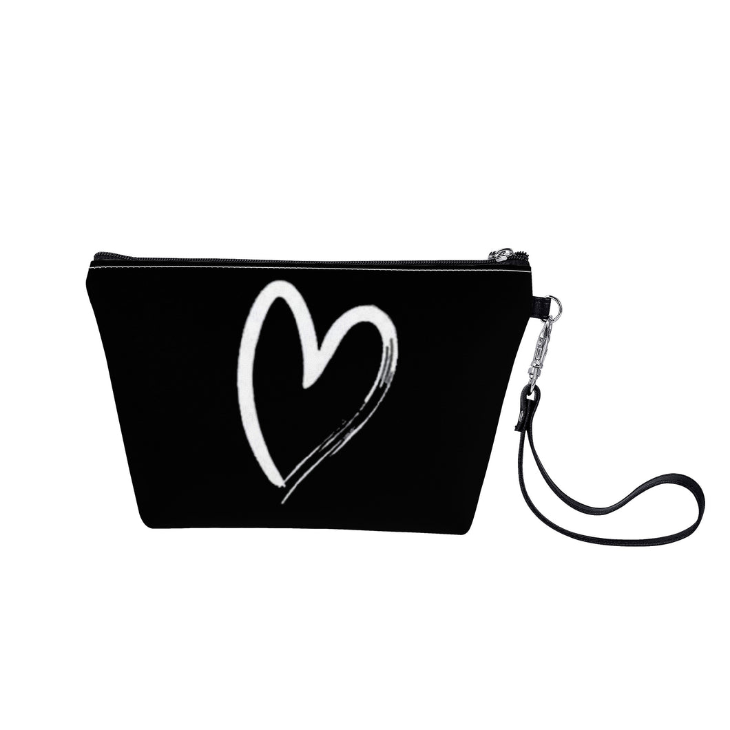 Ti Amo I love you - Exclusive Brand  - Black - Sling Cosmetic Bag