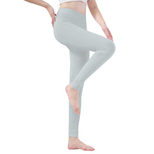 Load image into Gallery viewer, Ti Amo I love you - Exclusive Brand   - Geyser 2 - White Daisy -  Yoga Leggings
