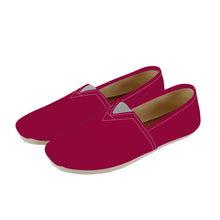 Load image into Gallery viewer, Ti Amo I love you  - Exclusive Brand  - Medium Dark Red -  Casual Flat Driving Shoe
