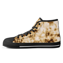 Load image into Gallery viewer, Ti Amo I love you - Exclusive Brand - High-Top Canvavs Shoes - Black Soles
