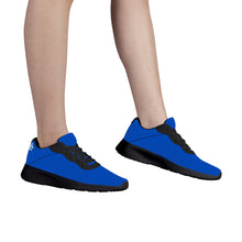 Load image into Gallery viewer, Ti Amo I love you - Exclusive Brand  - Absolute Zero Blue - Air  Mesh Running Shoes - Black Soles
