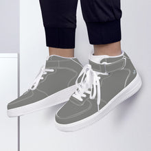 Load image into Gallery viewer, Ti Amo I love you - Exclusive Brand - Battleship Grey - High Top Unisex Sneakers
