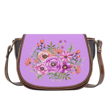 Load image into Gallery viewer, Ti Amo I love you - Exclusive Brand - Perfume - Floral Bouquet - Saddle Bag
