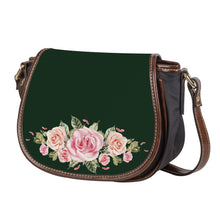 Load image into Gallery viewer, Ti Amo I love you - Exclusive Brand - Celtic - Roses - Saddle Bag
