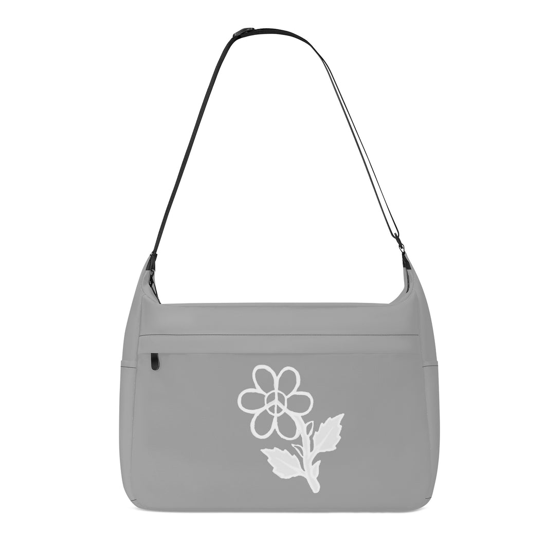 Ti Amo I love you - Exclusive Brand  - Silver Chalice - White Daisy -  Journey Computer Shoulder Bag