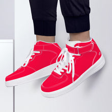 Load image into Gallery viewer, Ti Amo I love you - Exclusive Brand - American Rose Red - High Top Unisex Sneakers
