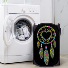 Load image into Gallery viewer, Ti Amo I love you - Exclusive Brand  - Laundry Hamper Black
