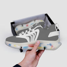 Load image into Gallery viewer, Ti Amo I love you - Exclusive Brand  - Dove Gray - Mens / Womens - Air Max React Sneakers - White Soles
