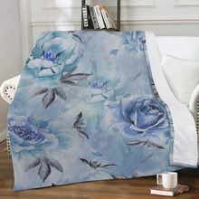 Load image into Gallery viewer, Ti Amo I love you - Exclusive Brand - Nepal &amp; Ship Cove Floral Abstract Pattern - Blankets
