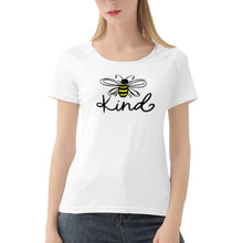 Load image into Gallery viewer, Ti Amo I love you - Exclusive Brand  - White - Bee Kind - Women&#39;s T shirt - Sizes XS-2XL
