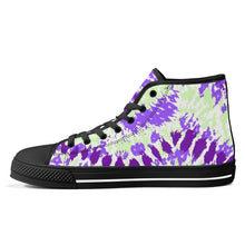 Load image into Gallery viewer, Ti Amo I love you - Exclusive Brand - High-Top Canvas Shoes - Black Soles
