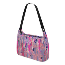 Load image into Gallery viewer, Ti Amo I love you - Exclusive Brand - Amethyst Smoke, Medium Red Violet, Can Can 2, Turkish Rose, Jacarta Paint Pattern - Journey Computer Shoulder Bag
