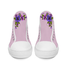 Load image into Gallery viewer, Ti Amo I love you - Exclusive Brand - High-Top Canvas Shoes - White Soles
