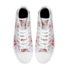 Load image into Gallery viewer, Ti Amo I love you - Exclusive Brand  - High-Top Canvas Shoes - White Soles
