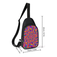 Load image into Gallery viewer, Ti Amo I love you - Exclusive Brand - Rainbow - Unisex Chest Bag
