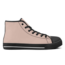 Load image into Gallery viewer, Ti Amo I love you - Exclusive Brand - High-Top Canvavs Shoes - Black Soles
