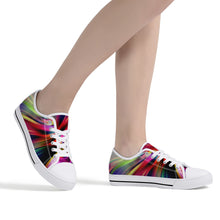 Load image into Gallery viewer, Ti Amo I love you - Exclusive Brand - Low-Top Canvas Shoes White Soles
