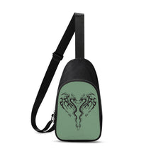 Load image into Gallery viewer, Ti Amo I love you - Exclusive Brand  - Amulet - Dragon Heads Heart -  Chest Bag
